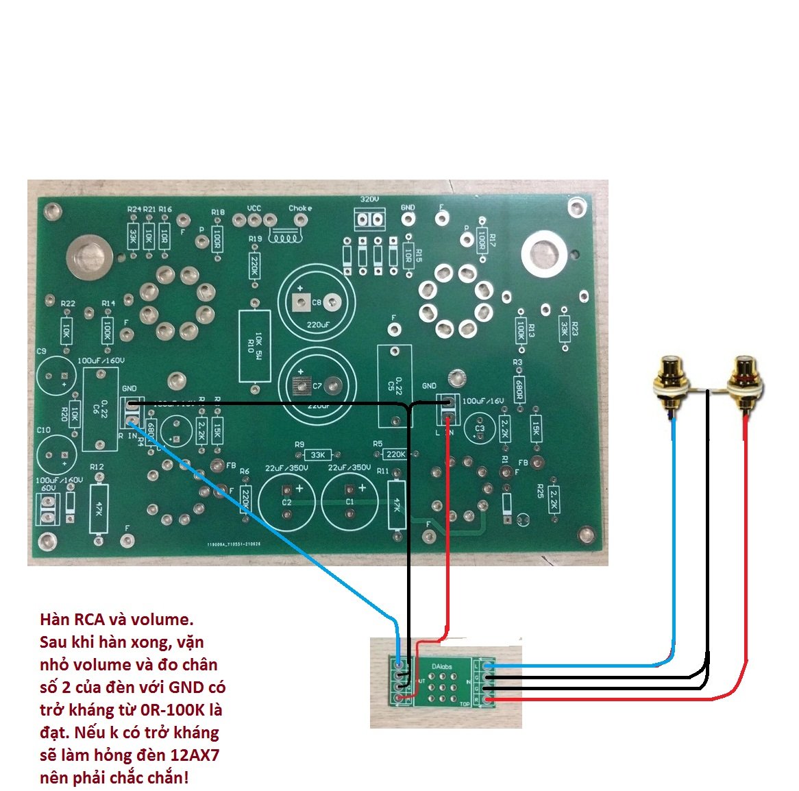 Amplificateur intégré à Tubes Dared VP-99P HiFi Puissance intégrée Haut
